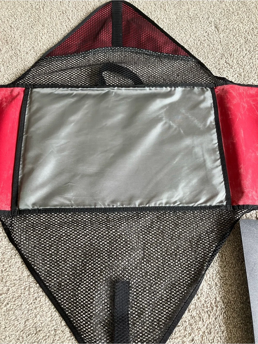 Eagle Creek Red Travel Packing Cube with Mesh Panel